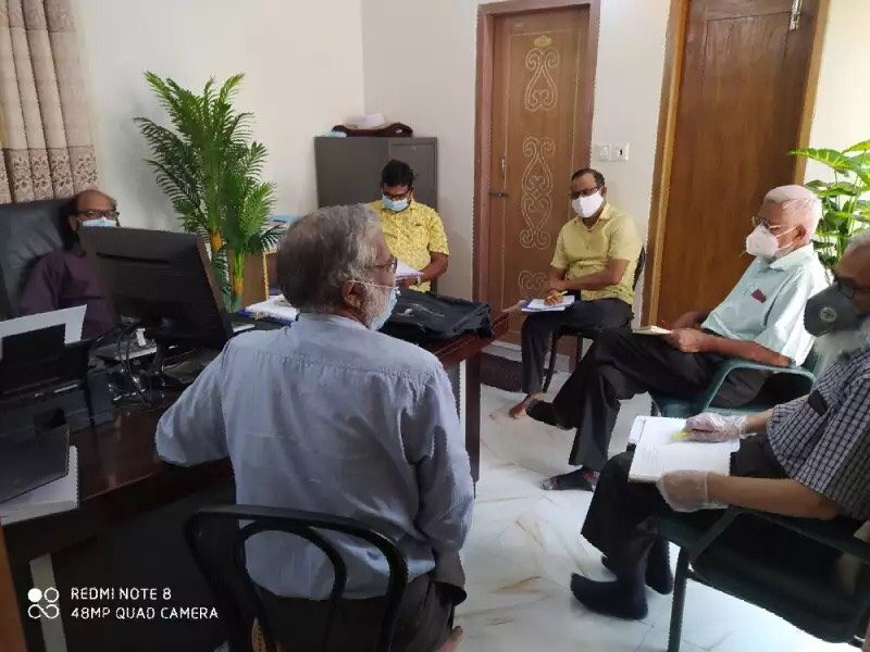 Meeting at CCIL Office
