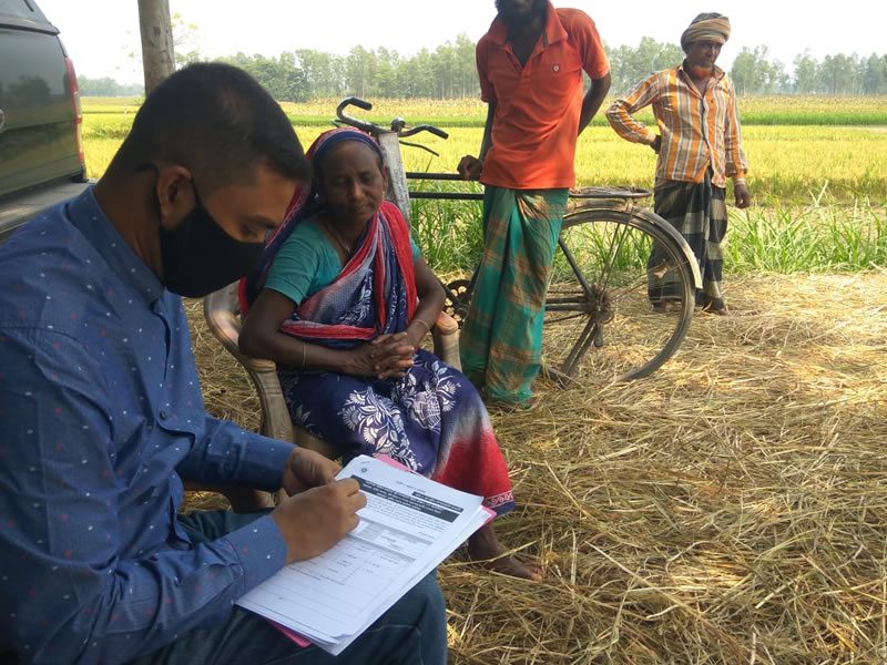 CCIL Field Research Team visits and data collection