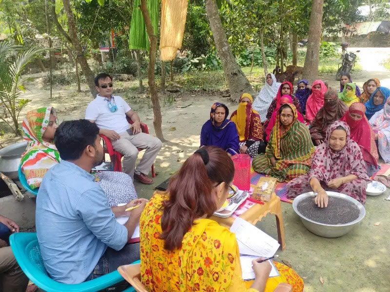 CCIL Field Research Team visits for Data Collection