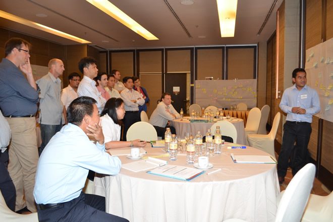 International Training on M&E, Bangkok
